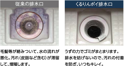 汚れがつきにくくて、ヌメりにくい